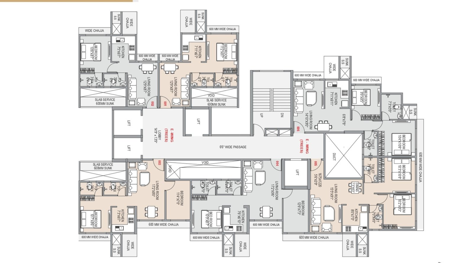 Southfield-Gravity-E-Wing-Floor-Plan